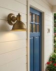 Brushed Gold Aluminum Wall Sconce