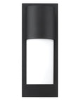 Black Frosted Dimmable Outdoor Hanging Light With Black And White Shades