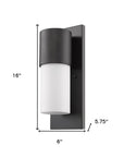 Black And White Frosted Dimmable Outdoor Hanging Light With Black And White Shades