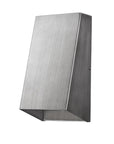 Silver Dimmable Outdoor Hanging Light With Silver Shades