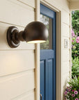 Antique Bronze Rounded Wall Sconce