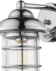 Silver Teardrop Shape Wall Sconce