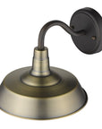 Brass Seeded Dimmable Outdoor Hanging Light With Brass Shades