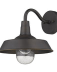 Black Seeded Dimmable Outdoor Hanging Light With Black Shades