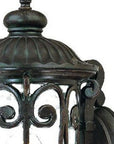 Traditional Dark Brown Wall Sconce