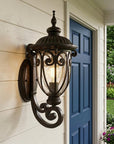 Traditional Dark Brown Wall Sconce