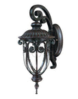 Dark Brown Hanging Goblet Wall Light