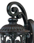 Dark Brown Hanging Goblet Wall Light