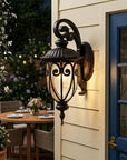 Dark Brown Hanging Goblet Wall Light