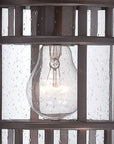Antique Bronze Canister Wall Light