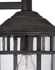 Matte Black Canister Wall Light