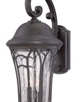 Matte Black Tapered Goblet Wall Light