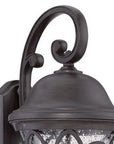 Matte Black Tapered Goblet Wall Light