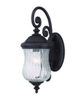 Black And Clear Seeded Dimmable Outdoor Hanging Light With Black And Clear Shades