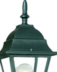 Matte Black Swing Arm Outdoor Wall Light