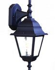 Black Swing Arm Outdoor Wall Light