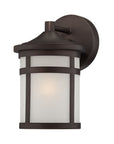 Bronze Hanging Lantern Shape Wall Light