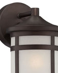 Bronze Hanging Lantern Shape Wall Light