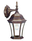 Dark Brown Hanging Carousel Lantern Wall Light