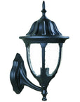 Matte Black Lamp Shape Wall Light