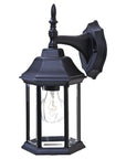 White Clear Glass Swing Arm Wall Light
