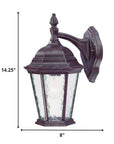 Light Brown Hanging Carousel Wall Light