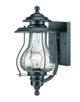Matte Black Oil Lantern Wall Light