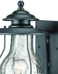 Matte Black Oil Lantern Wall Light