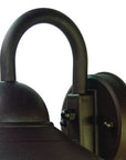Antique Bronze Three Tier Lamp Shade Outdoor Wall Light