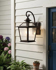 Antique Bronze Terrarium Shape Wall Light