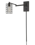 Industrial Gold Metal Wall Sconce
