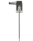 Industrial Gold Metal Wall Sconce