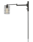 Industrial Gold Metal Wall Sconce