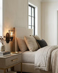 One Light Matte Black Cage Wall Sconce