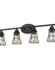 Piers 4-Light Oil-Rubbed Bronze Vanity