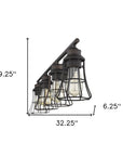 Piers 4-Light Oil-Rubbed Bronze Vanity