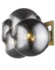 Lunette 4-Light Aged Brass Sconce