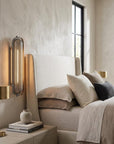 Terra 2-Light Gray Sconce