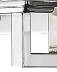Coralie 5-Light Polished Nickel Sconce With Pressed Crystal Shades