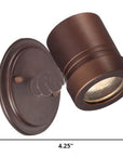 Bronze Dimmable Outdoor Hanging Light With Bronze Shades