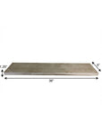 5" Solid Wood Wall Mounted Shelving Unit
