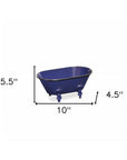 Royal Blue Bathtub Decorative Sculpture