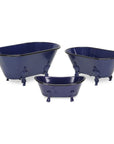 Royal Blue Bathtub Decorative Sculpture