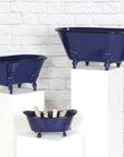Royal Blue Bathtub Decorative Sculpture