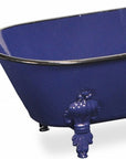 Royal Blue Bathtub Decorative Sculpture