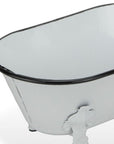 White Bathtub Decorative Sculpture
