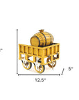 c1829 Yellow Rocket Steam Engine Model Sculpture