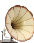 c1911 HMV Gramophone Built to Scale Model Sculpture