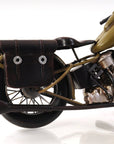 c1942 Green U.S. Army Motorcycle Sculpture