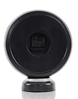 6" Black Metal Analog Round Wall Clock